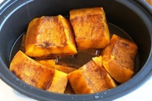 Cooking Squash in the Slow Cooker. Did you know cooking squash could be so simple?